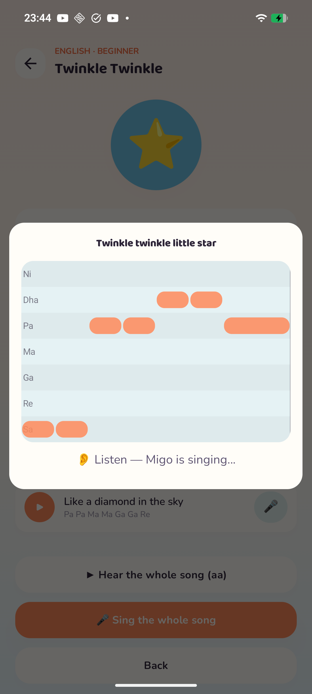 SurMigo sing-along